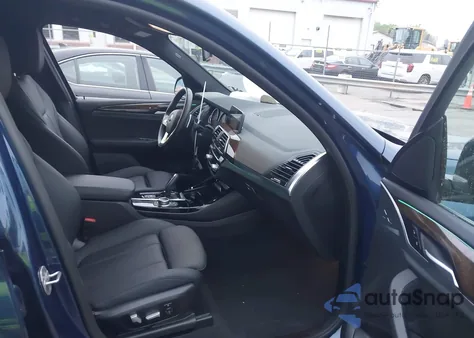 2021 BMW X3 Sdrive30I from USA, damaged, VIN 5UXTY3C02M9F37961